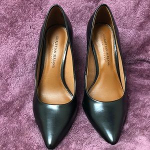 Christian Siriano black heels.